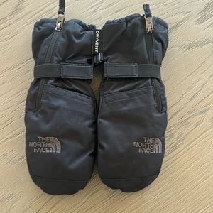 North face mittens toddler size small